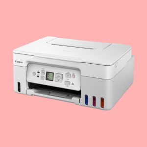 canon® PIXMA™ G3270 MegaTank Wireless Inkjet All-In-One Color Printer, White